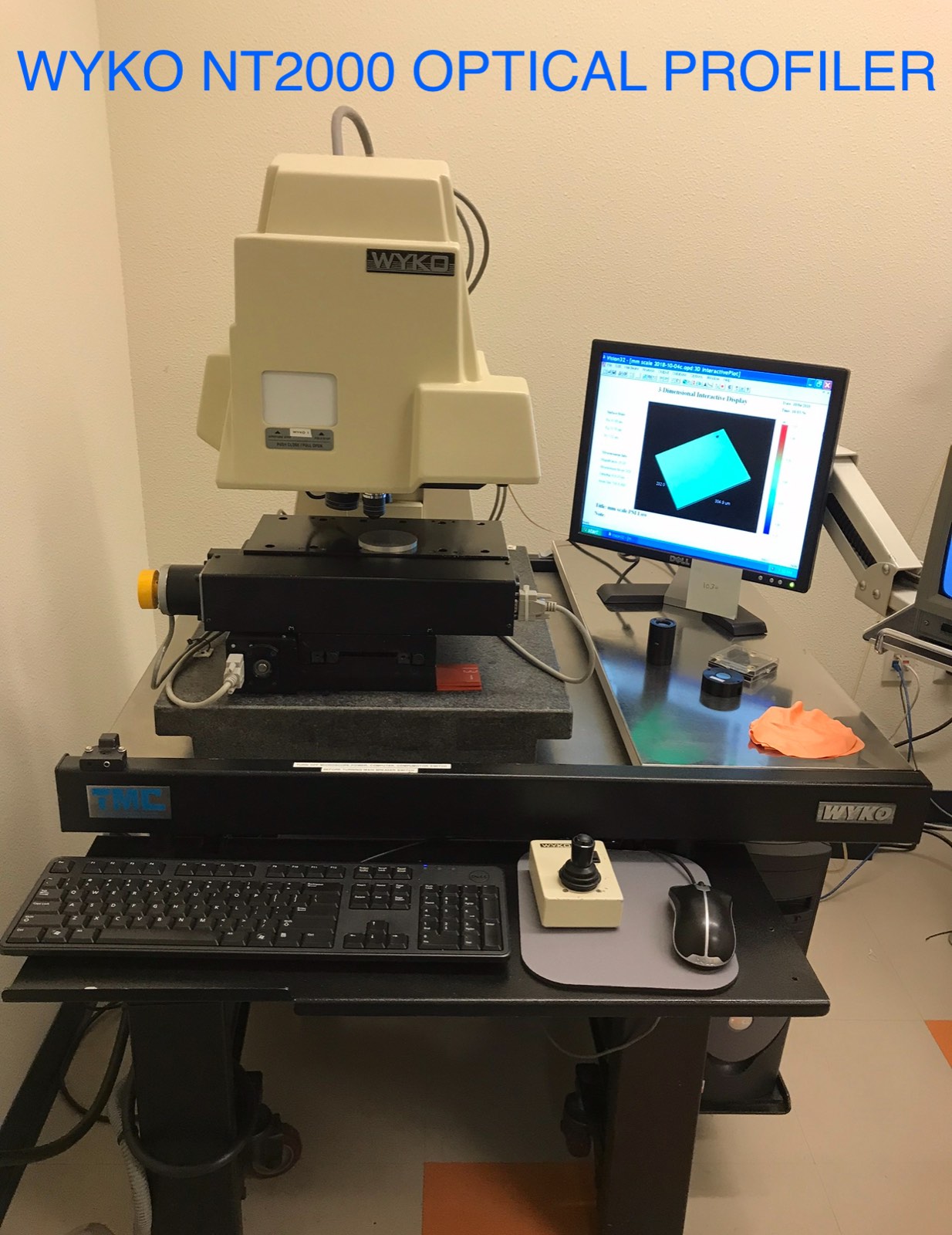 Wyko NT2000 optical profiler