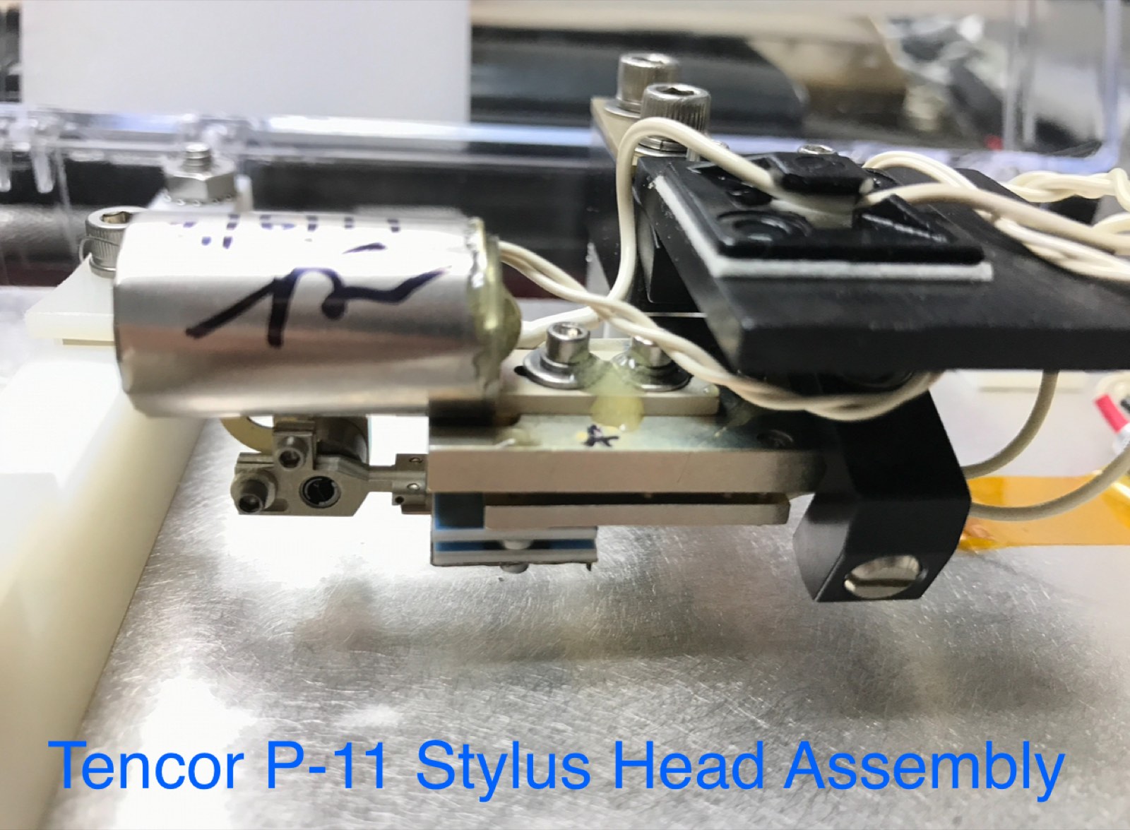 Tencor P-11 stylus head assembly
